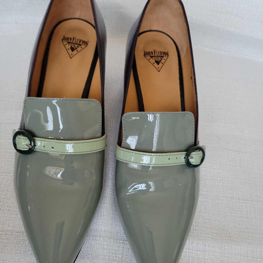 John Fluevog Gigi loafer heels